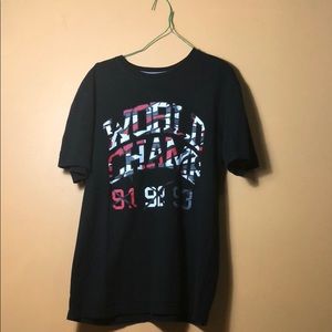 Vintage Jordan World Champs Three-peat tee shirt